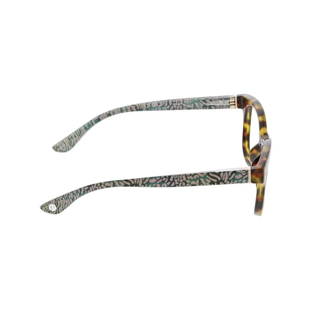 New Tortoise Jungle Fusion Blue Light Peepers reading glasses +1.25